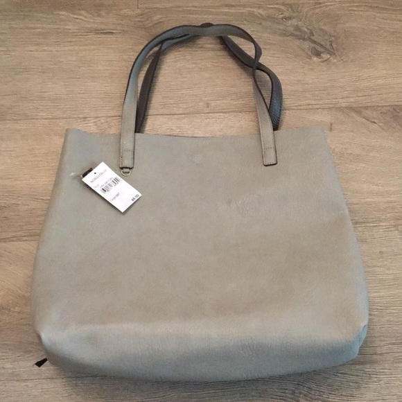 Nordstrom Handbags - Final Sale Grey Shoulder Tote